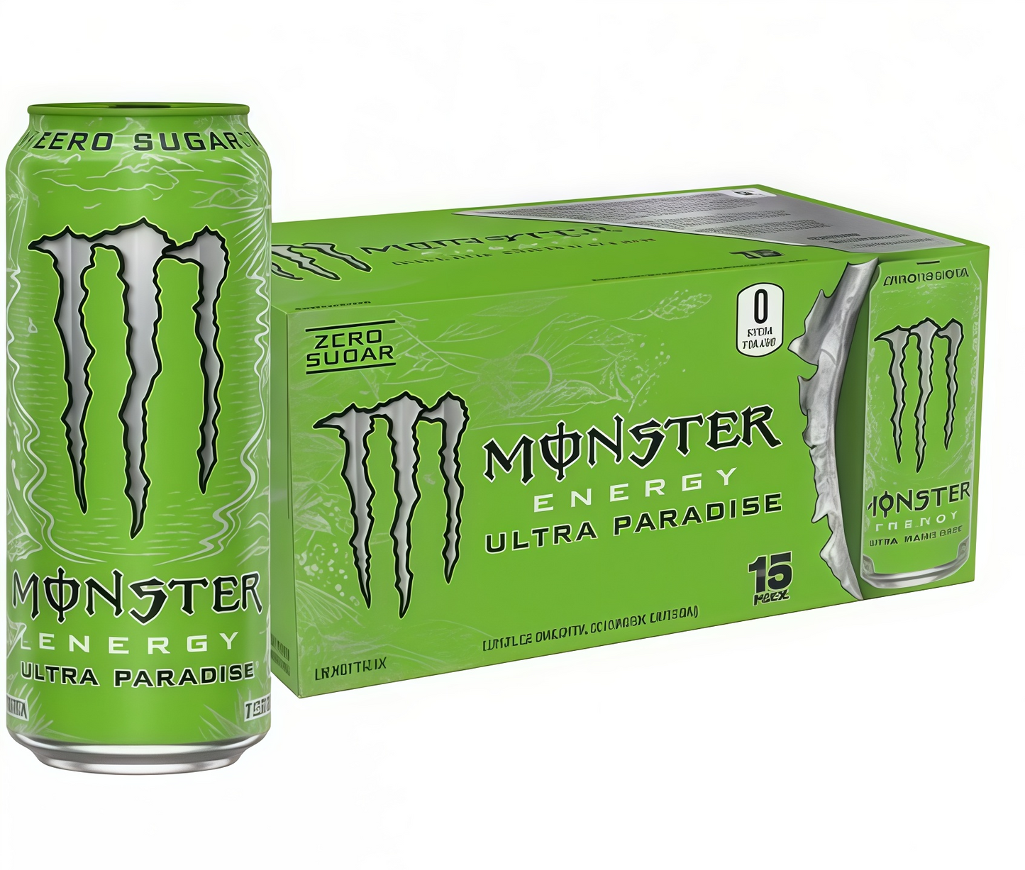 Fuel Your Grind, Not Your Calories. 15-Count Monster Zero Sugar Energy, Powered by B-Vitamins.