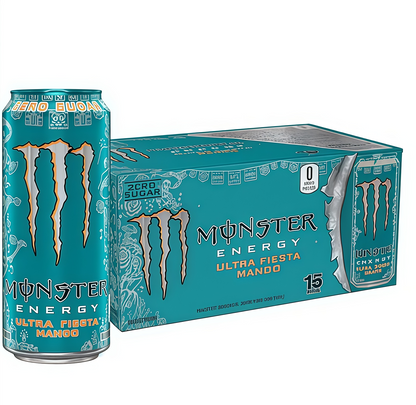 Fuel Your Grind, Not Your Calories. 15-Count Monster Zero Sugar Energy, Powered by B-Vitamins.