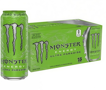 Fuel Your Grind, Not Your Calories. 15-Count Monster Zero Sugar Energy, Powered by B-Vitamins.