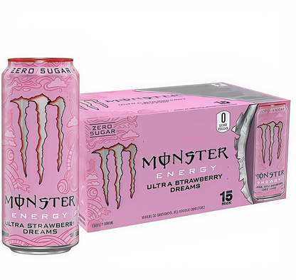 Fuel Your Grind, Not Your Calories. 15-Count Monster Zero Sugar Energy, Powered by B-Vitamins.