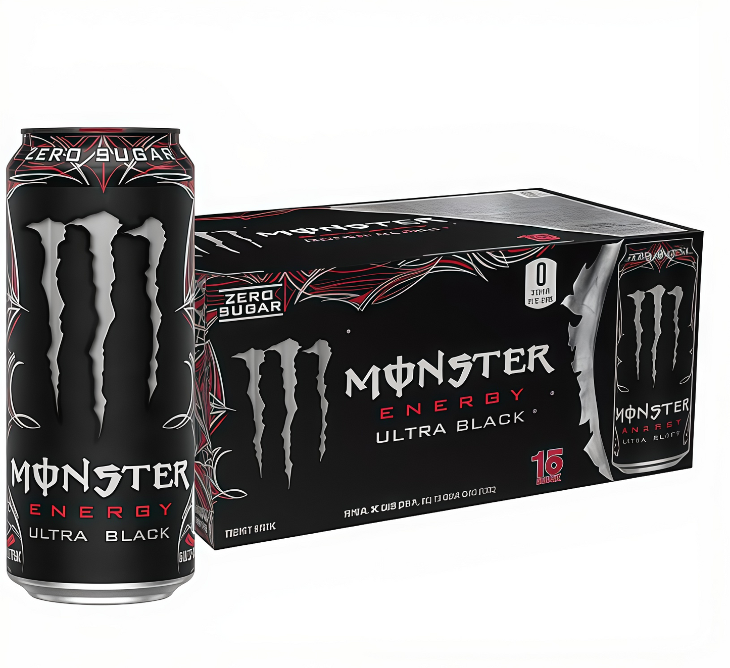 Fuel Your Grind, Not Your Calories. 15-Count Monster Zero Sugar Energy, Powered by B-Vitamins.