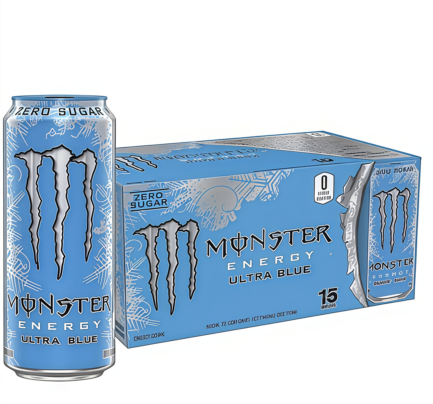 Fuel Your Grind, Not Your Calories. 15-Count Monster Zero Sugar Energy, Powered by B-Vitamins.