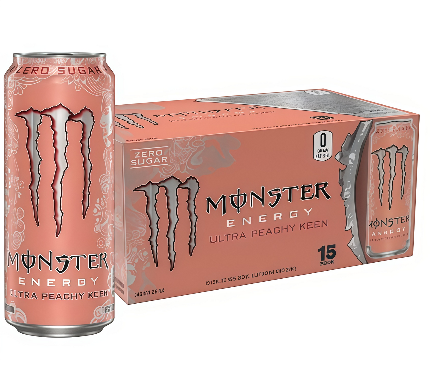 Fuel Your Grind, Not Your Calories. 15-Count Monster Zero Sugar Energy, Powered by B-Vitamins.