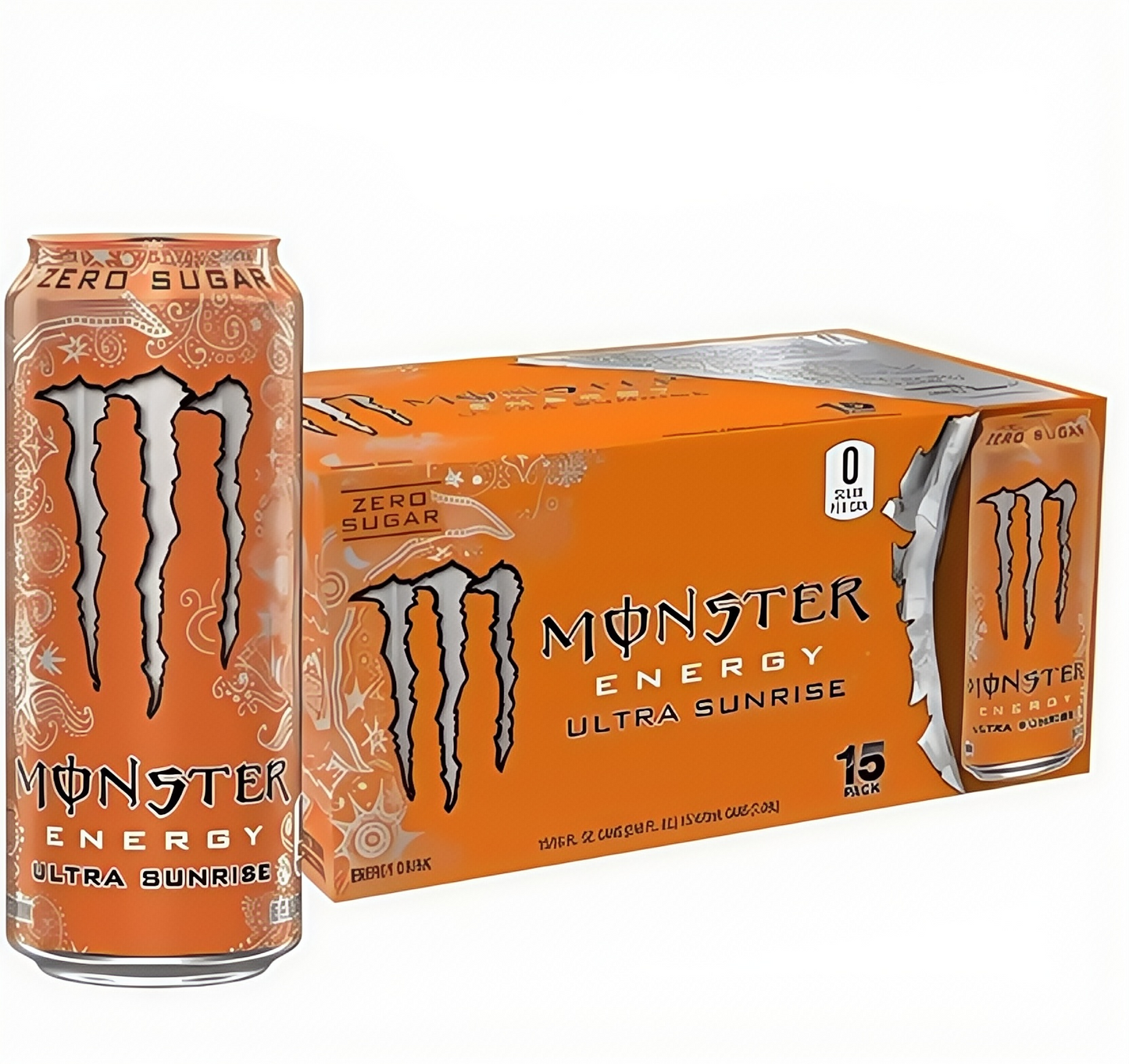 Fuel Your Grind, Not Your Calories. 15-Count Monster Zero Sugar Energy, Powered by B-Vitamins.