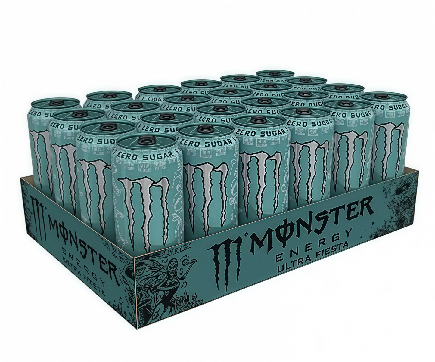 Fuel Your Grind, Not Your Calories. 15-Count Monster Zero Sugar Energy, Powered by B-Vitamins.