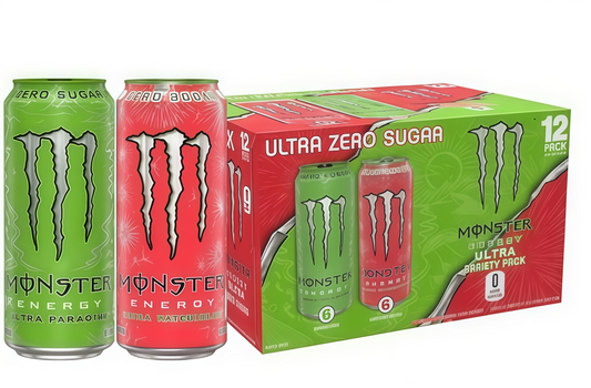Fuel Your Grind, Not Your Calories. 15-Count Monster Zero Sugar Energy, Powered by B-Vitamins.